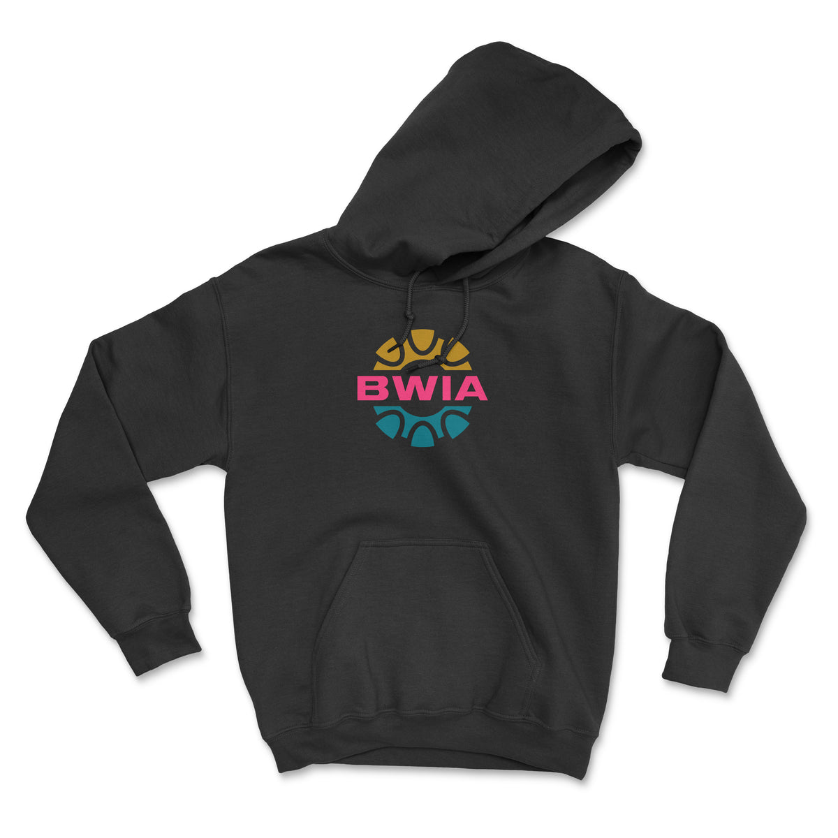 BWIA West Indies Airways Unisex Hoodie - Black