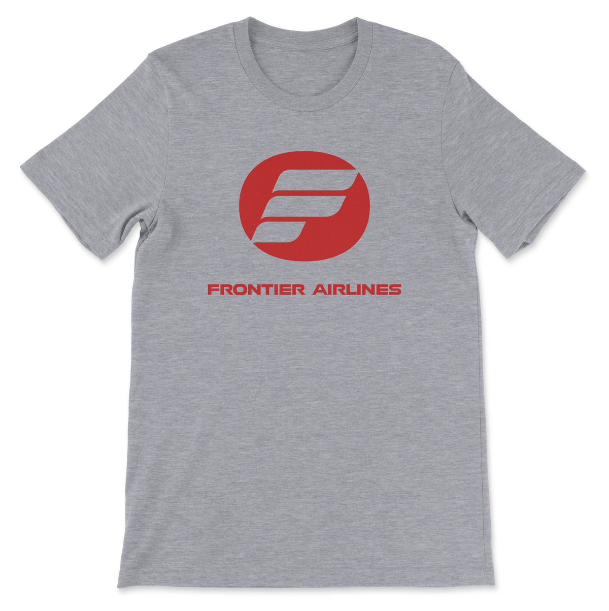 Frontier Airlines 1950–1986 Unisex T-Shirt - Athletic Heather