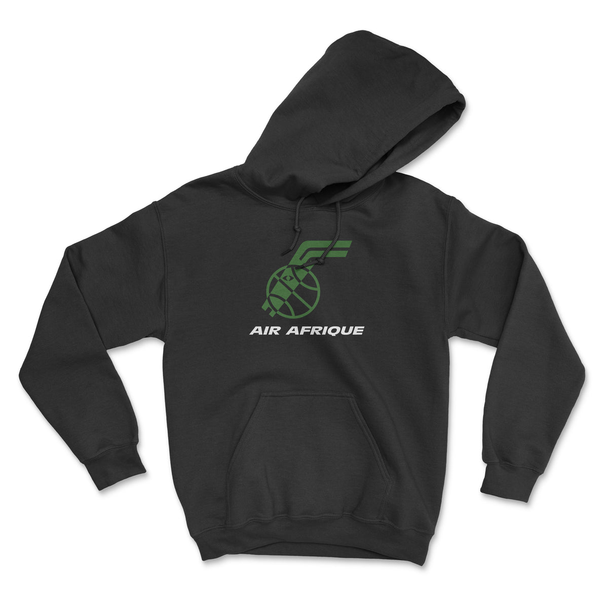 Air Afrique Unisex Hoodie - Black