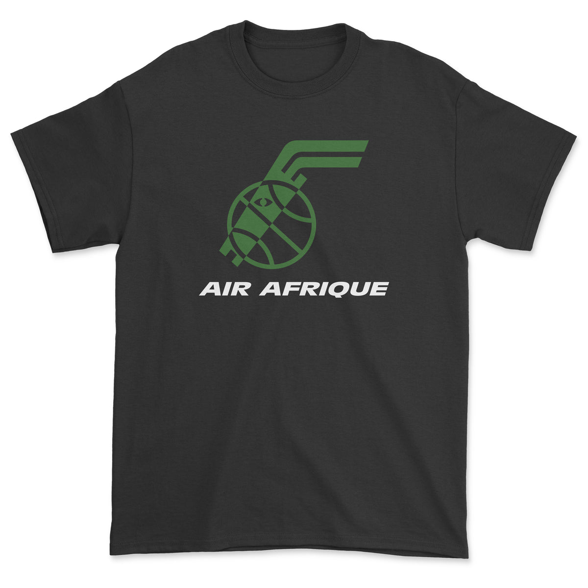 Air Afrique Unisex T-Shirt - Black