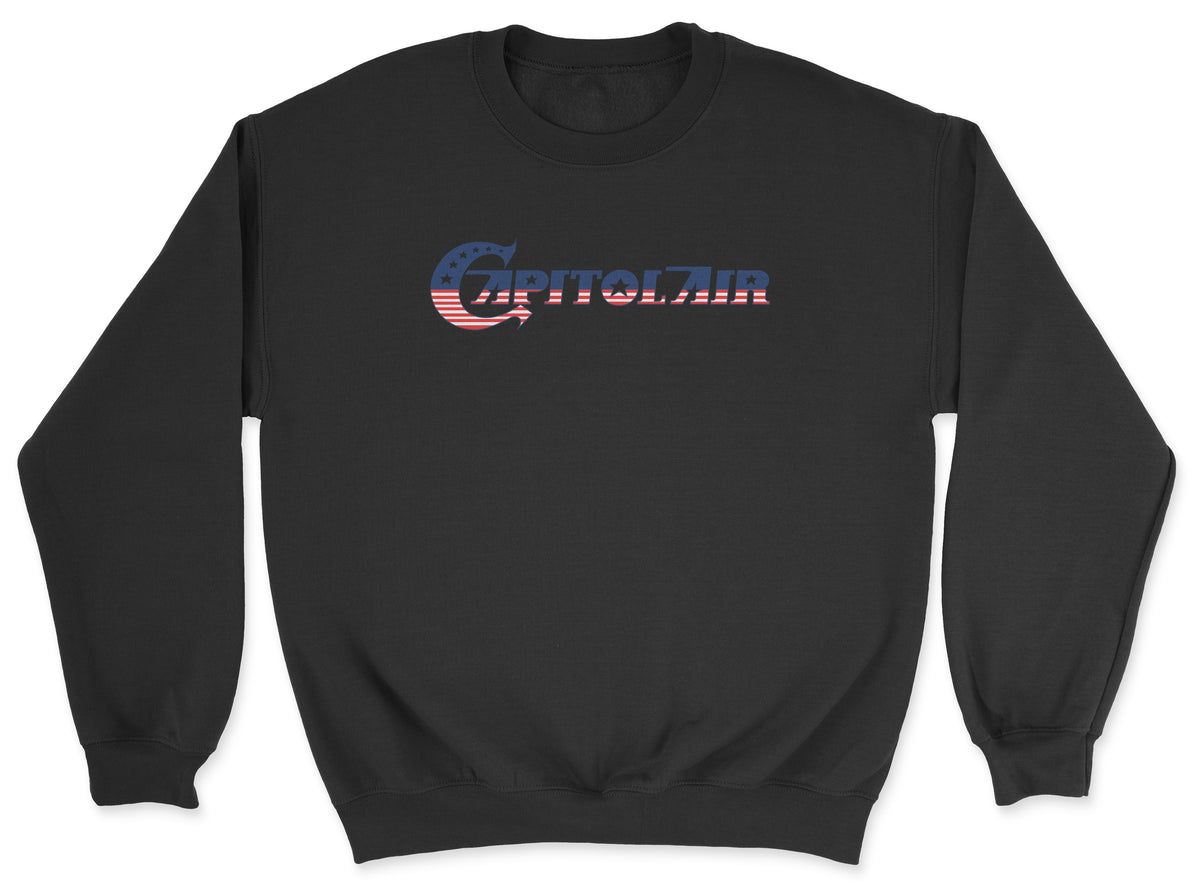 Capitol Air Unisex Unisex Sweatshirt - Black