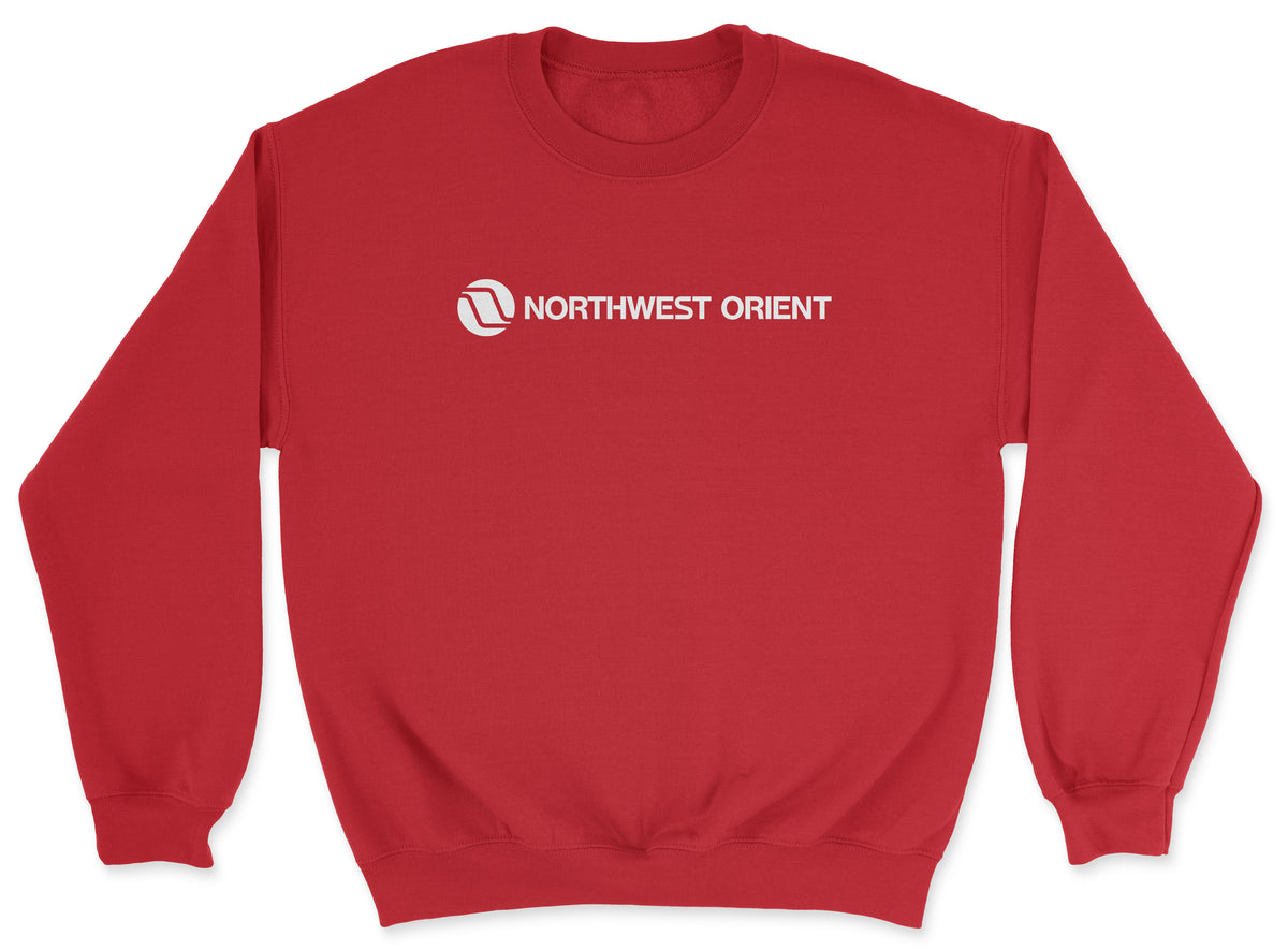 Northwest Orient Airlines Unisex Sweatshirt - Red