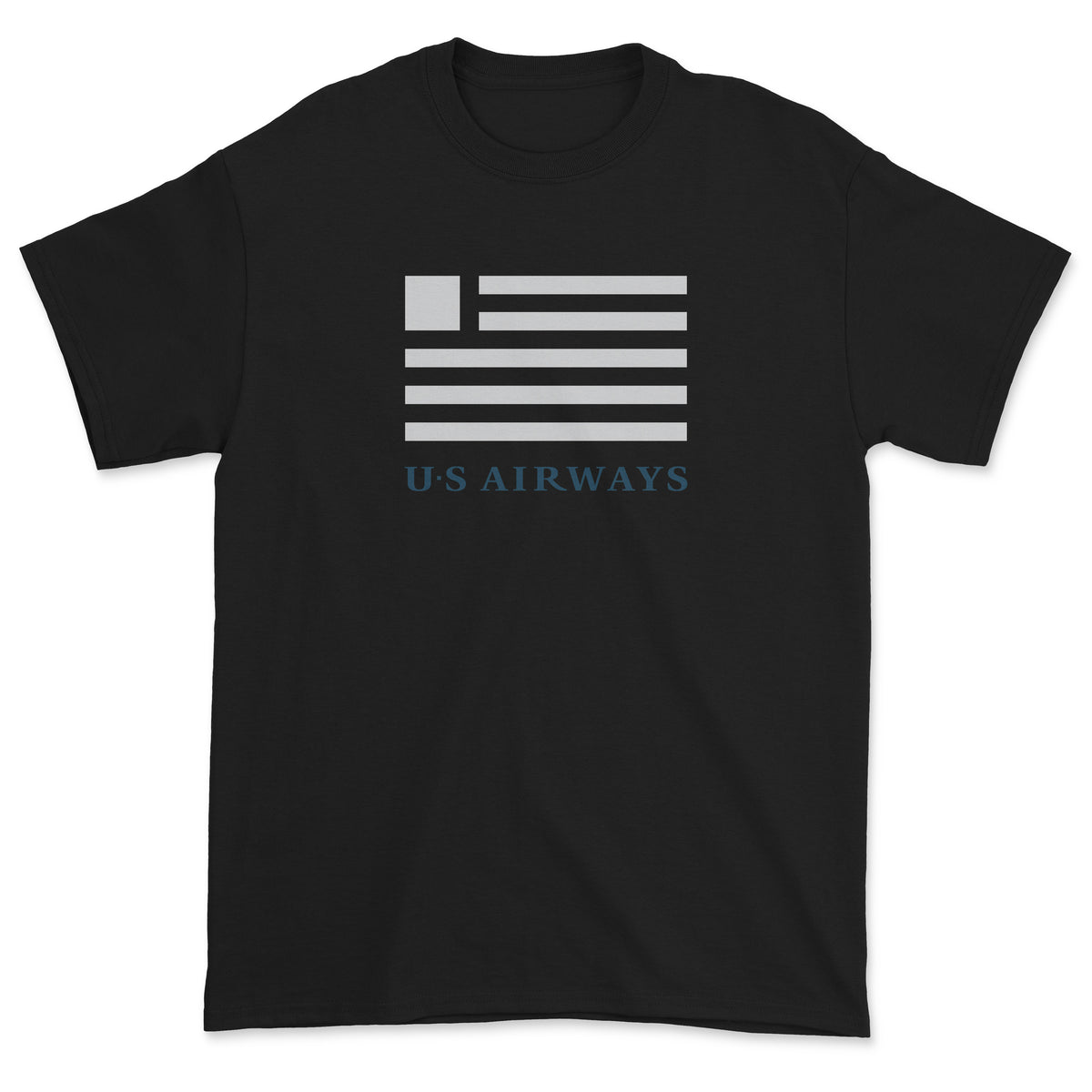 US Airways Unisex T-Shirt - Black