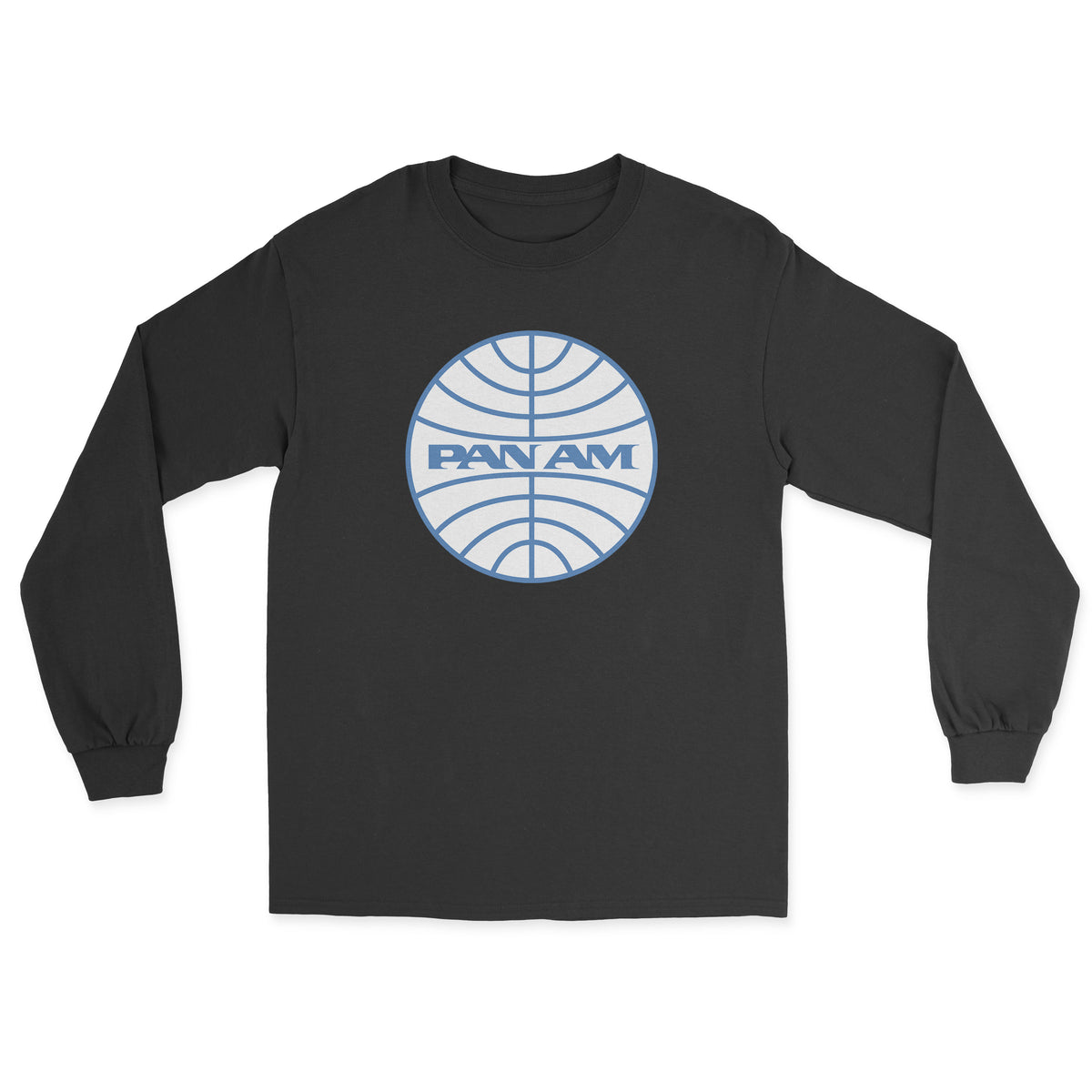 Pan Am Unisex Long Sleeve T-Shirt - Black
