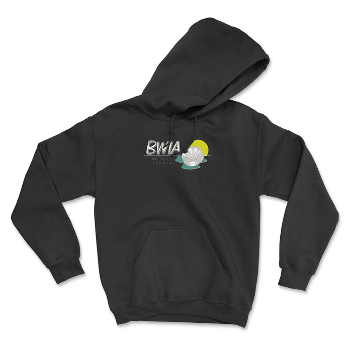 BWIA West Indies Airways Unisex Hoodie - Black
