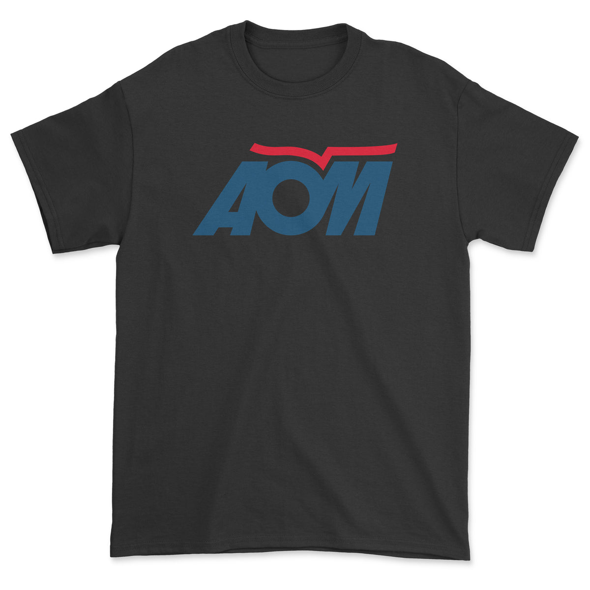 AOM French Airlines Unisex T-Shirt - Black