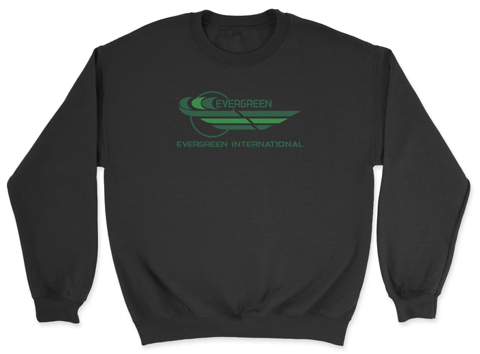 Evergreen International Airlines Unisex Sweatshirt - Black