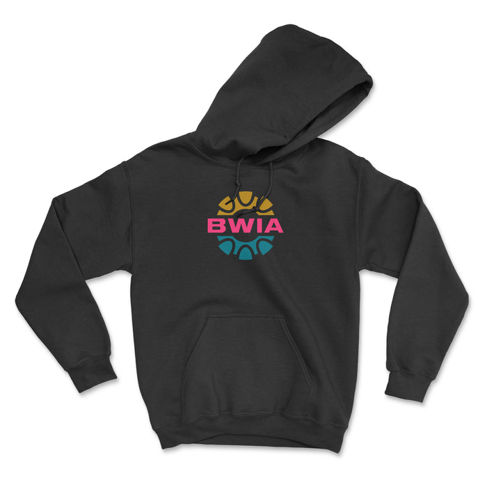 BWIA West Indies Airways Unisex Hoodie - Black