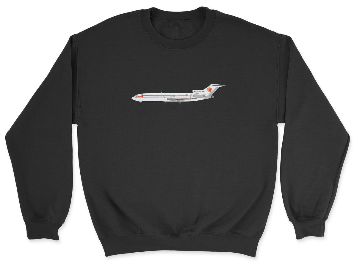 National Airlines Boeing 727 Unisex Sweatshirt - Black