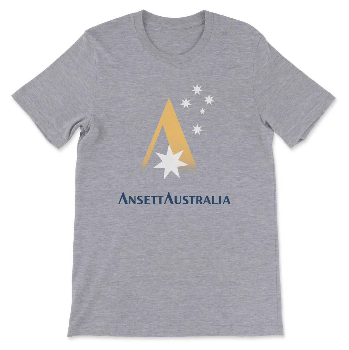 Ansett Australia Unisex T-Shirt - Athletic Heather