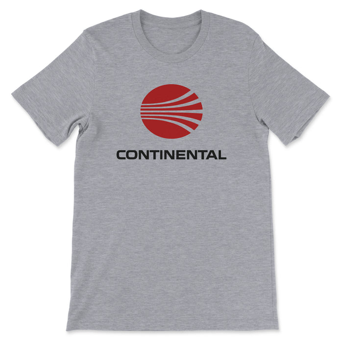 Continental Airlines Unisex T-Shirt - Athletic Heather