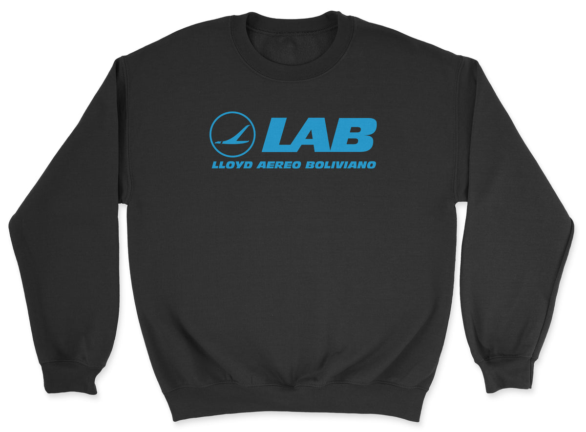 Lloyd Aéreo Boliviano LAB Unisex Sweatshirt - Black