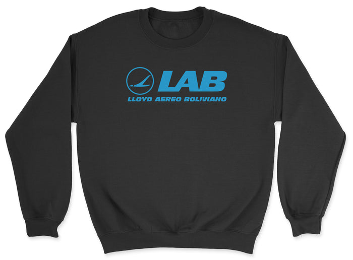 Lloyd Aéreo Boliviano LAB Unisex Sweatshirt - Black