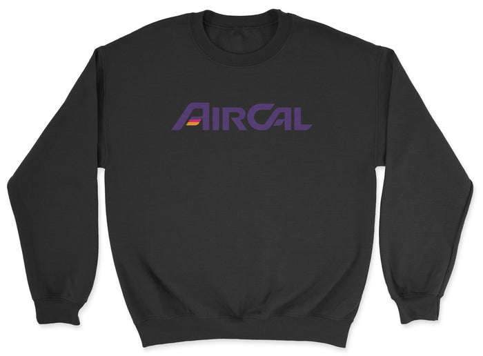 AirCal (Air California) Unisex Sweatshirt - Black