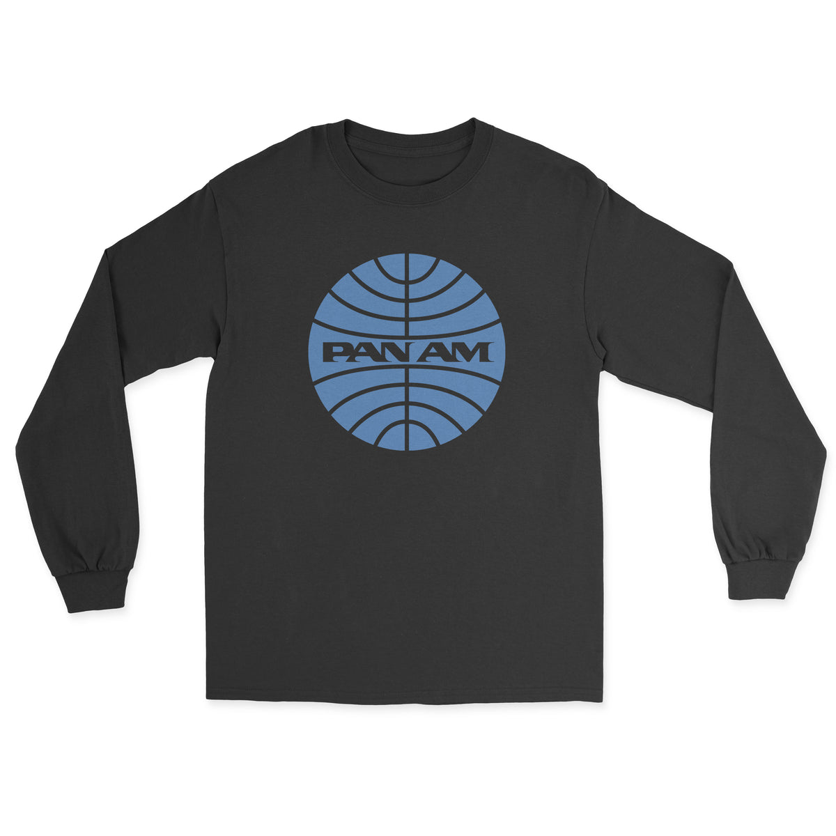 Pan Am Unisex Long Sleeve T-Shirt - Black