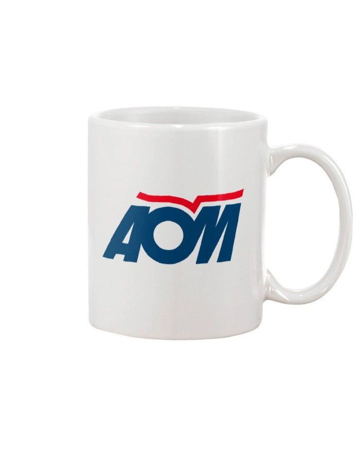 AOM French Airlines Coffee Mug - White