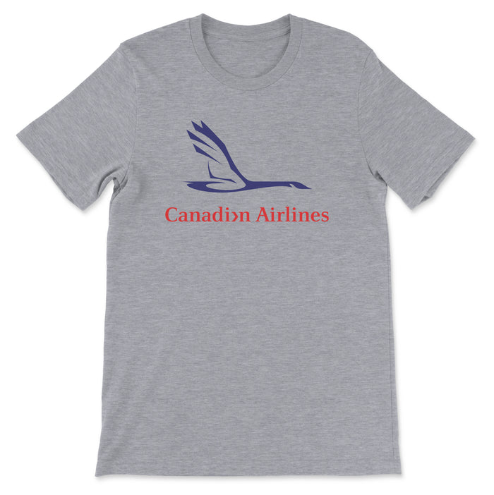 Canadian Airlines Unisex T-Shirt - Athletic Heather