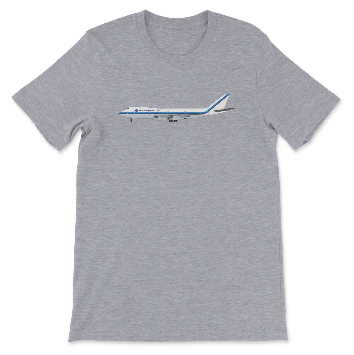 Eastern Airlines Boeing 747-100 Unisex T-Shirt - Athletic Heather