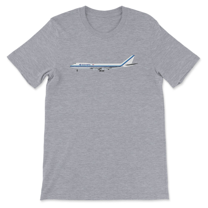 Eastern Airlines Boeing 747-100 Unisex T-Shirt - Athletic Heather