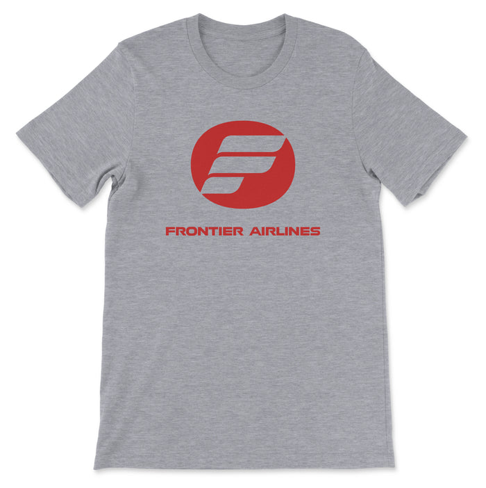 Frontier Airlines 1950–1986 Unisex T-Shirt - Athletic Heather