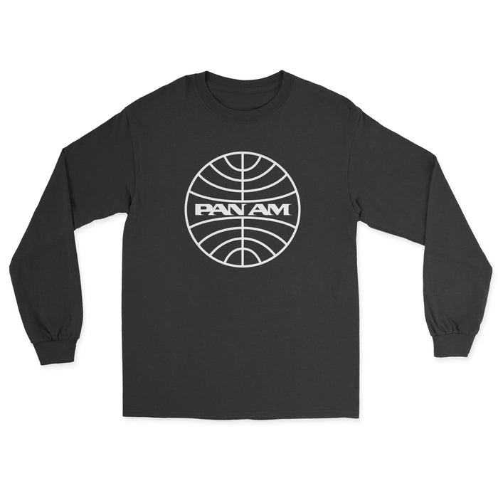 Pan Am Unisex Long Sleeve T-Shirt - Black