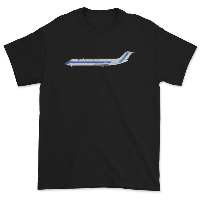 Eastern Airlines DC-9 Unisex T-Shirt - Black