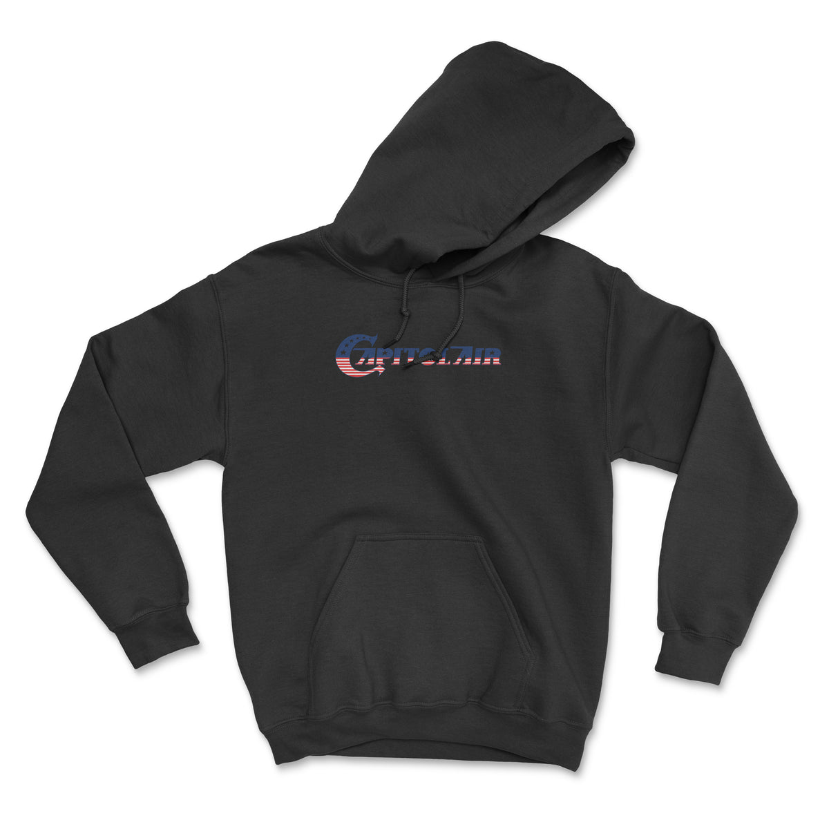 Capitol Air Unisex Hoodie - Black