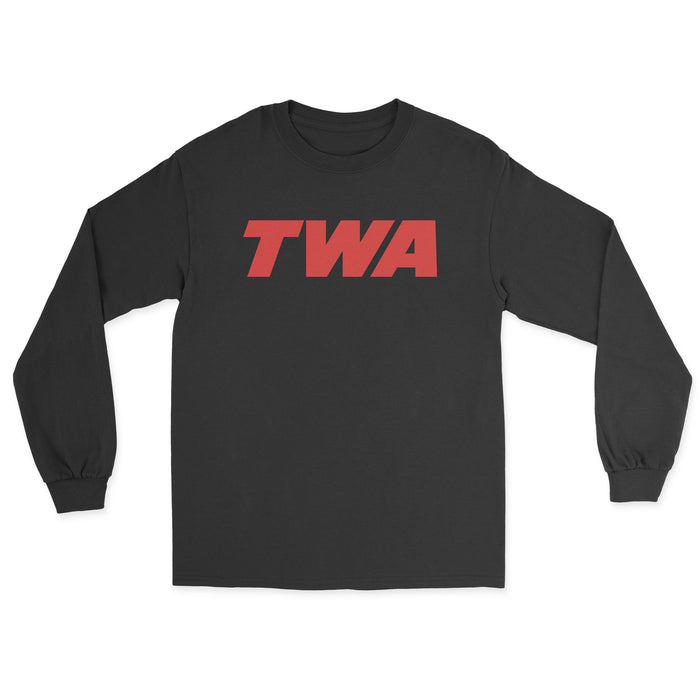 TWA Unisex Long Sleeve T-Shirt - Black
