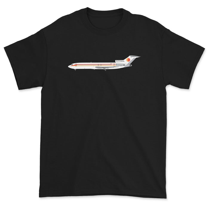 National Airlines Boeing 727 Unisex T-Shirt - Black