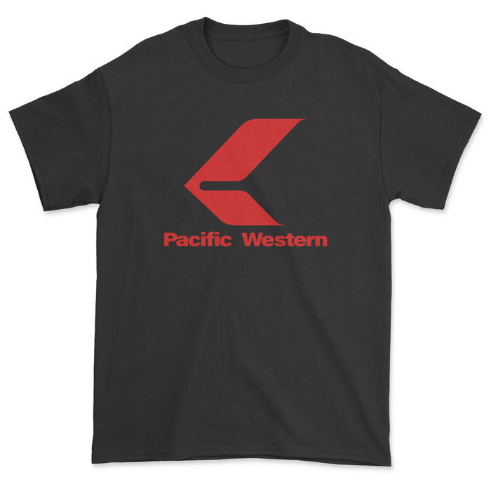 Pacific Western Airlines Unisex T-Shirt - Black