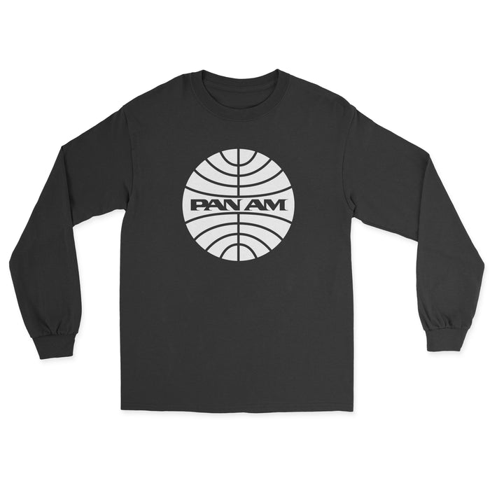 Pan Am Unisex Long Sleeve T-Shirt - Black