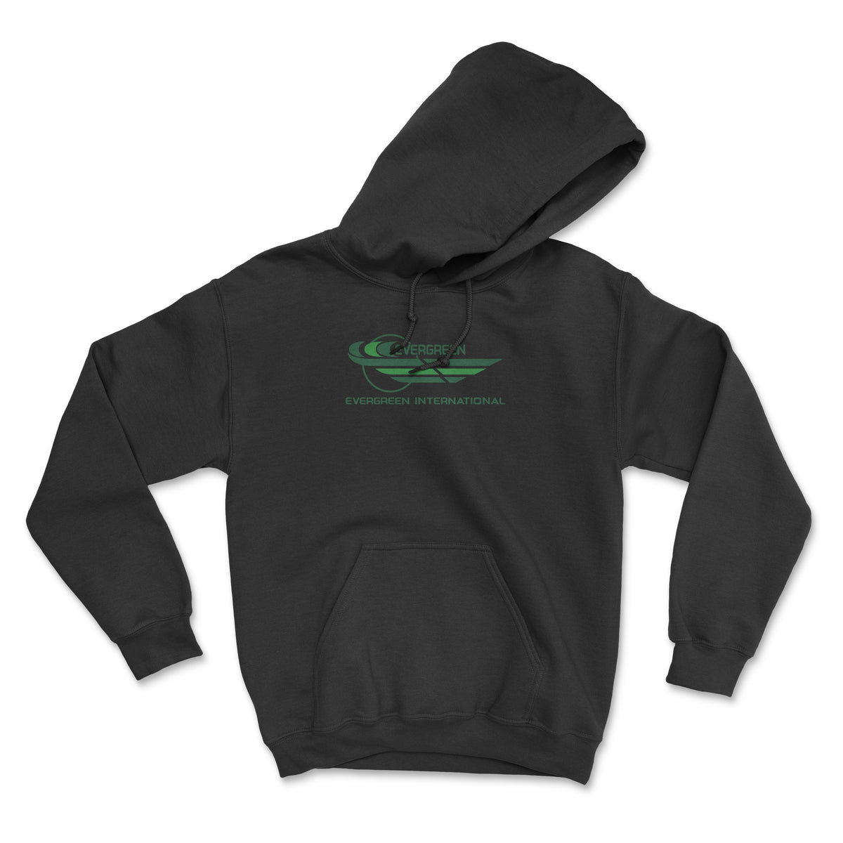 Evergreen International Airlines Unisex Hoodie - Black