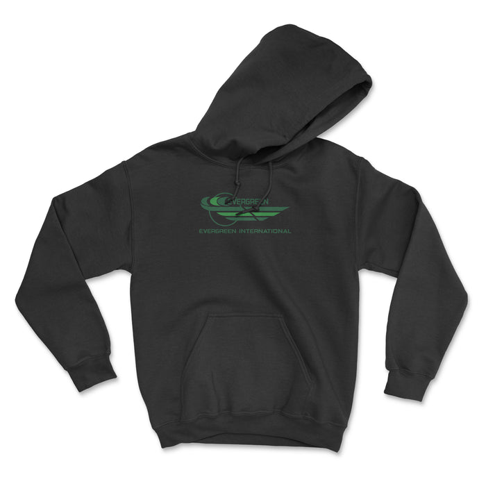 Evergreen International Airlines Unisex Hoodie - Black