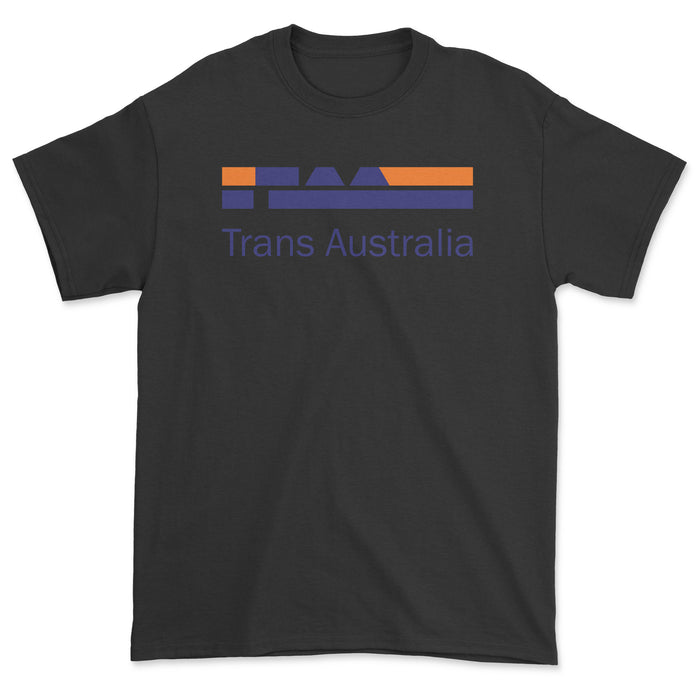Trans Australia Airlines Unisex T-Shirt - Black