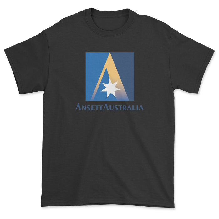 Ansett Australia Unisex T-Shirt - Black