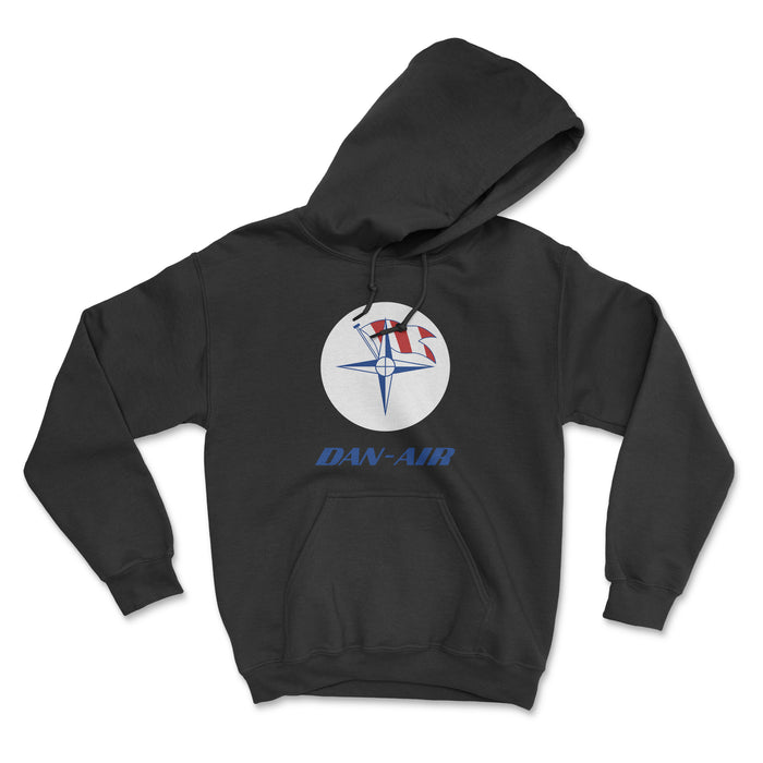 Dan-Air Unisex Hoodie - Black