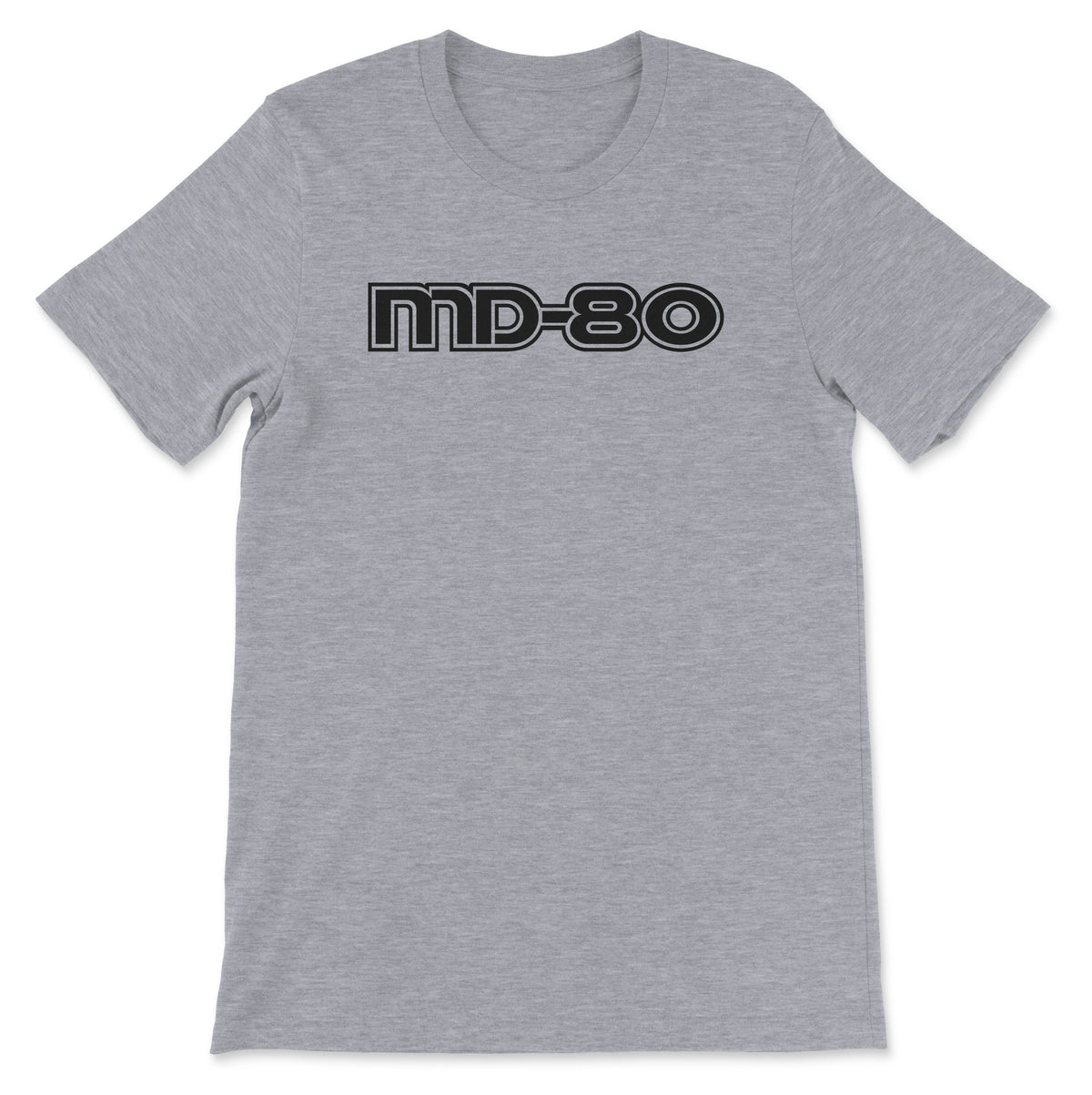 McDonnell Douglas MD-80 Unisex T-Shirt - Athletic Heather