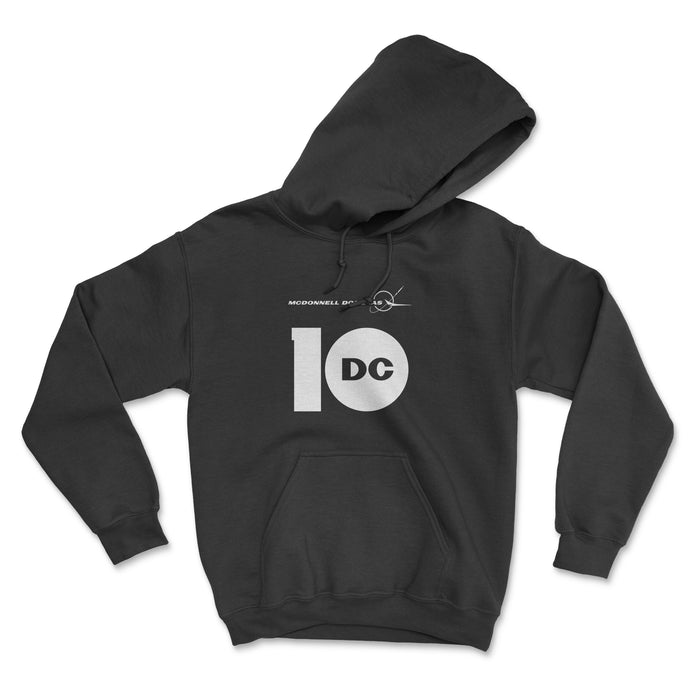 McDonnell Douglas DC-10 Unisex Hoodie - Black