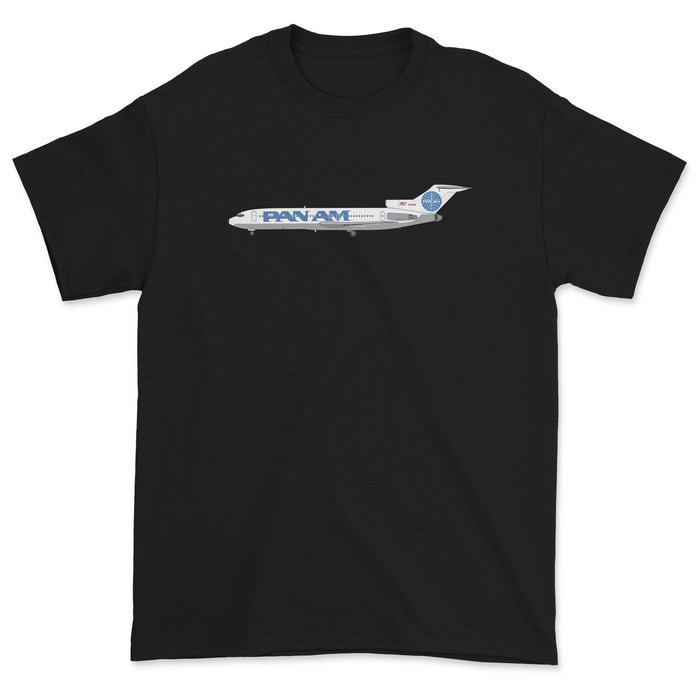Pan Am Boeing 727 Unisex T-Shirt - Black
