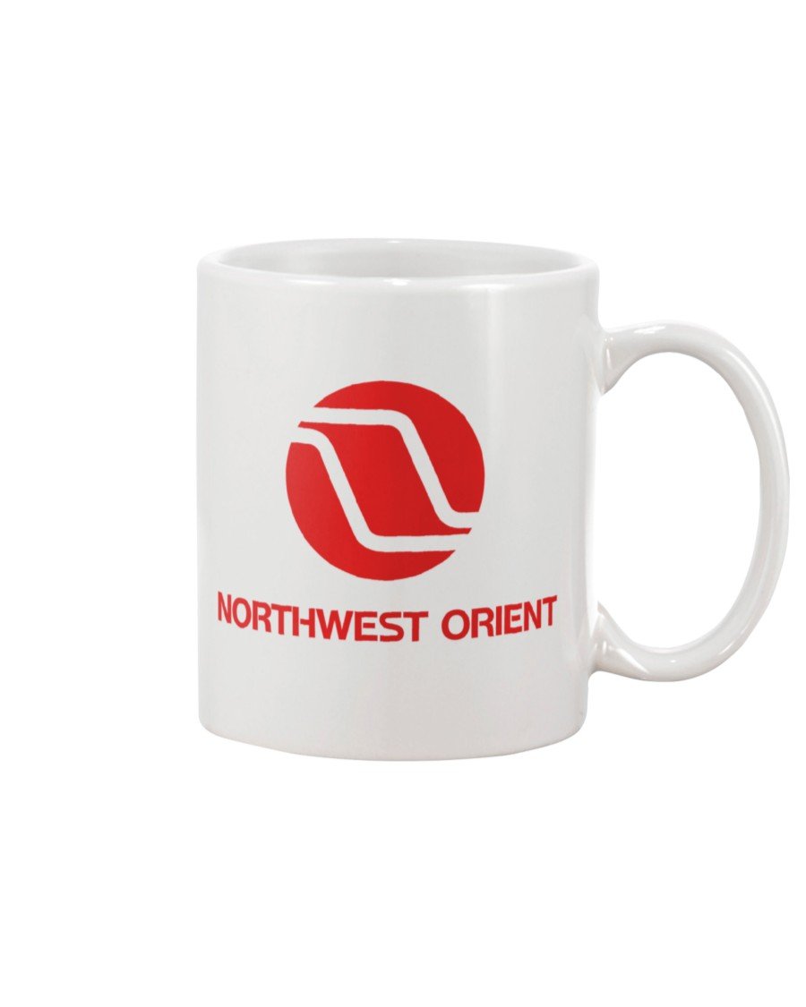 Northwest Orient Airlines Coffee Mug - White