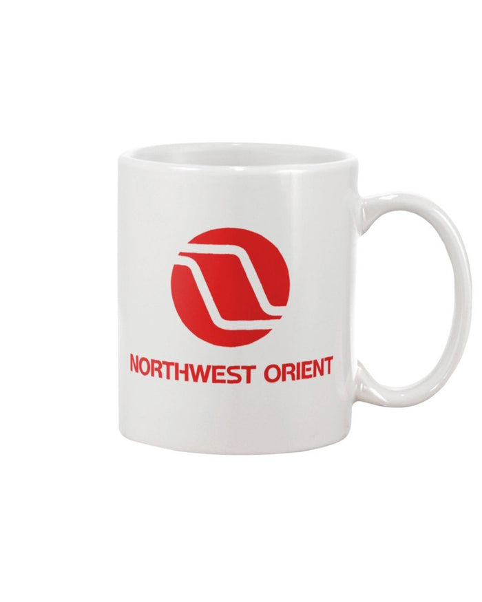 Northwest Orient Airlines Coffee Mug - White