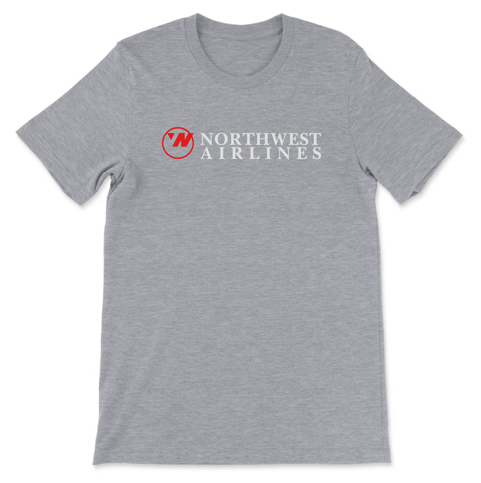 Northwest Airlines Unisex T-Shirt - Athletic Heather