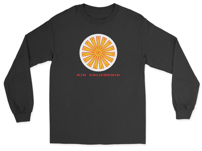 Air California Unisex Long Sleeve T-Shirt - Black