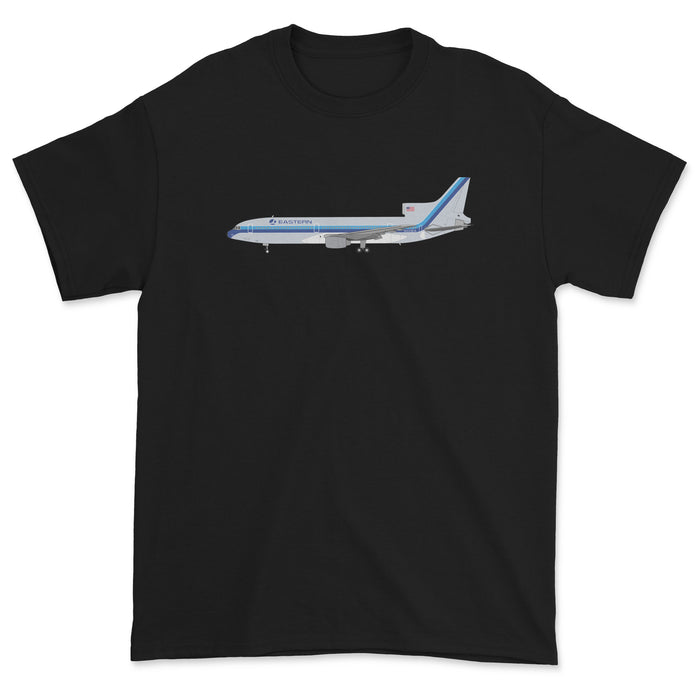 Eastern Airlines Lockheed L-1011 Tristar Unisex T-Shirt - Black