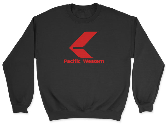 Pacific Western Airlines Unisex Sweatshirt - Black