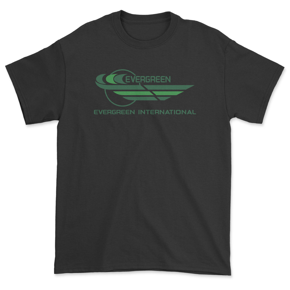 Evergreen International Airlines Unisex T-Shirt - Black
