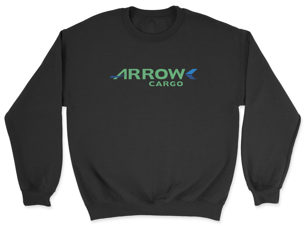 Arrow Cargo Unisex Sweatshirt - Black