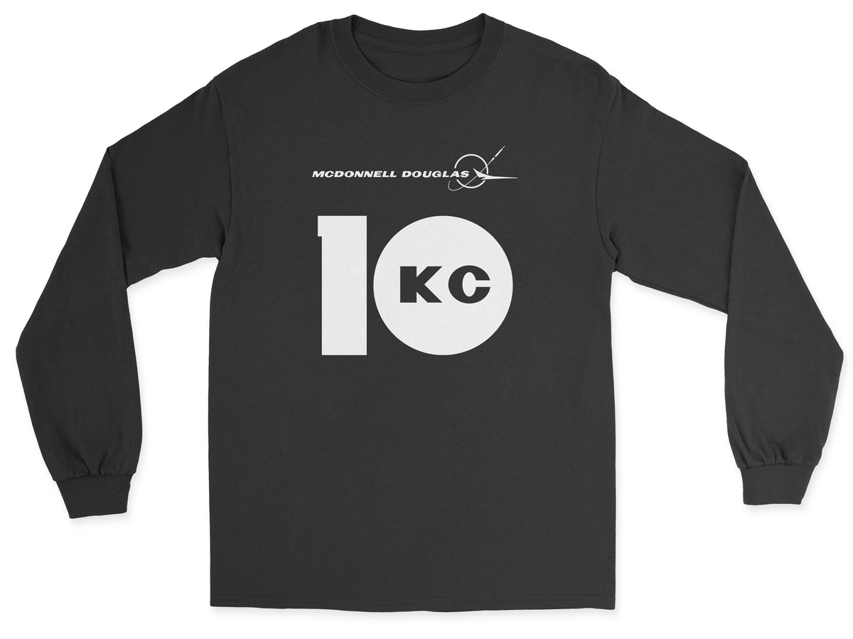 McDonnell Douglas KC-10 Extender Unisex Long Sleeve T-Shirt - Black