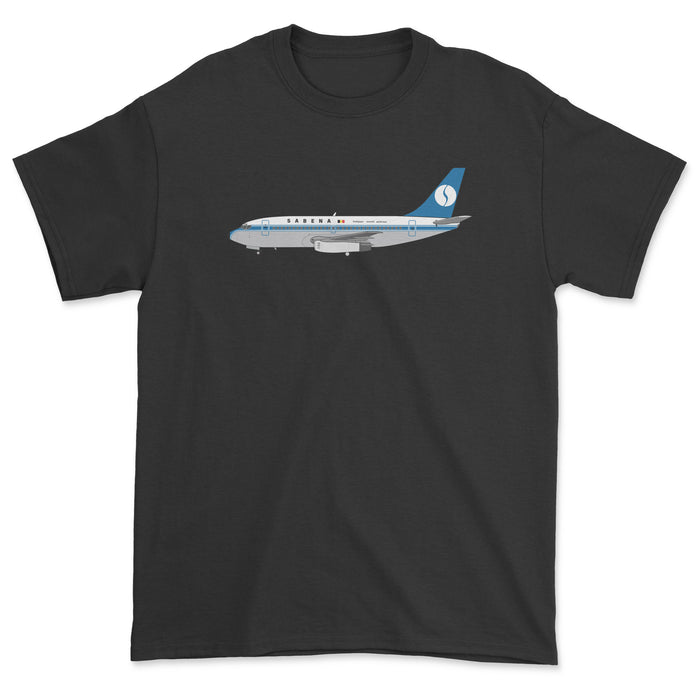 Sabena Boeing 737 Unisex T-Shirt - Black
