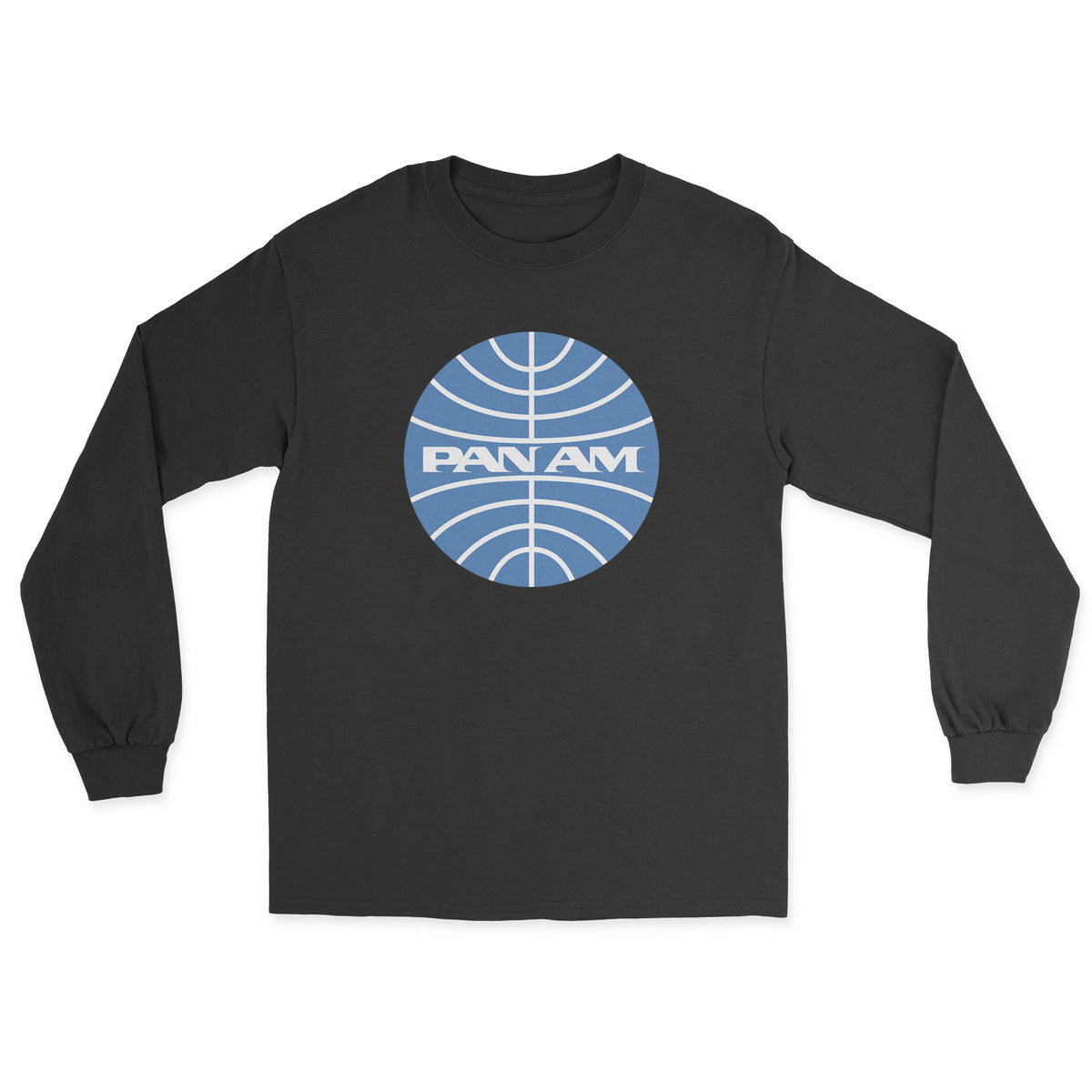 Pan Am Unisex Long Sleeve T-Shirt - Black